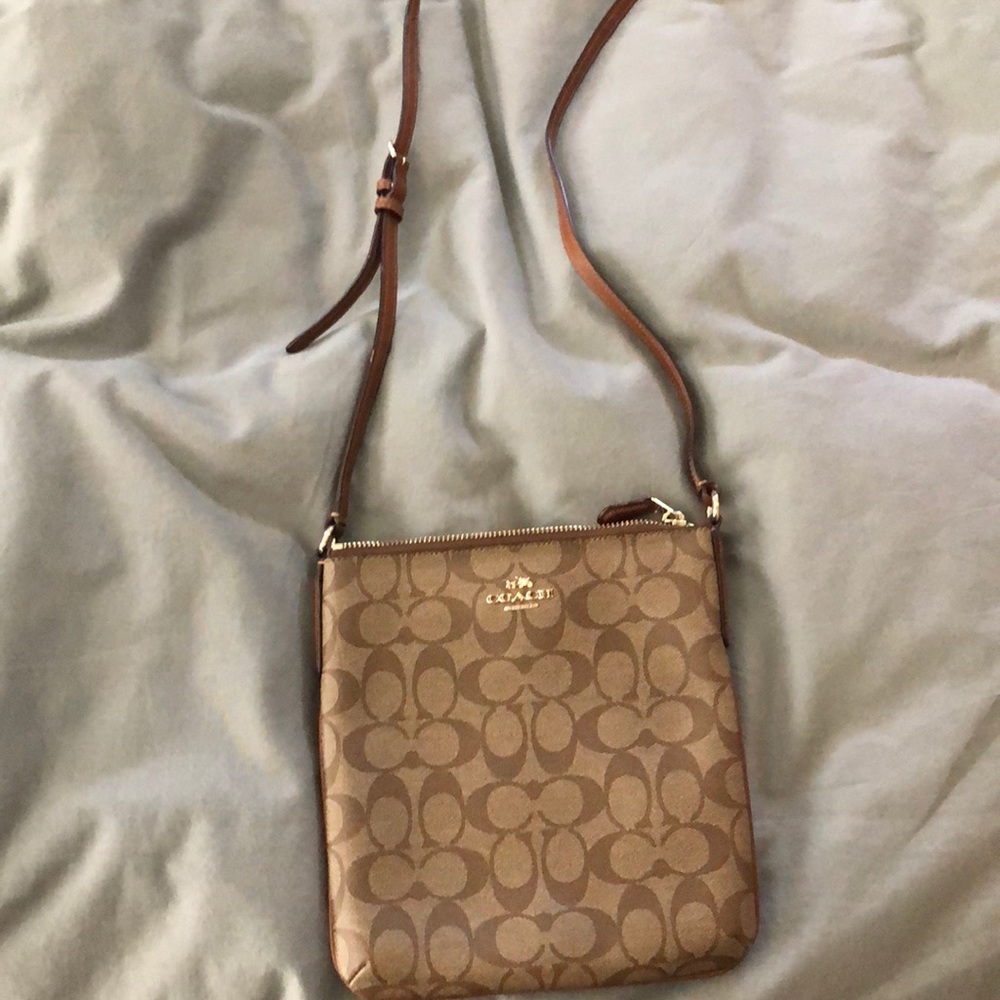 Coach cross body purse
